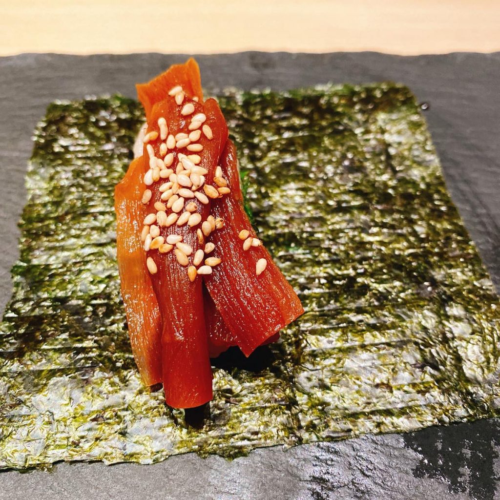 東京ミッドタウンにオープン、新しい感じ寿司店「SUSHI TOKYO TEN、」 27 sushitokyoten_干瓢