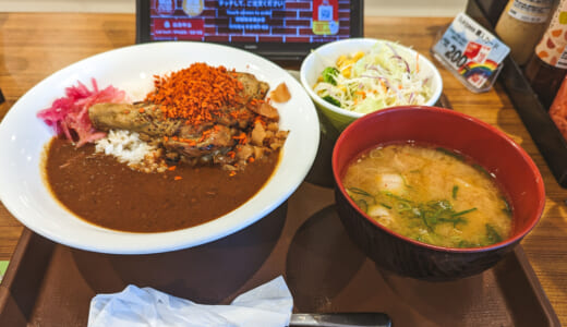 久しぶりに「すき家」きたけど、チキンカレーめっちゃおいしい