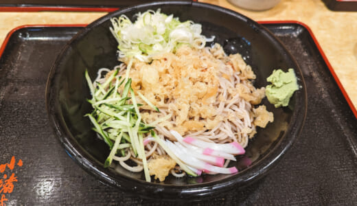 驚きの410円！「小諸そば」の冷やしたぬきそばが最高すぎた